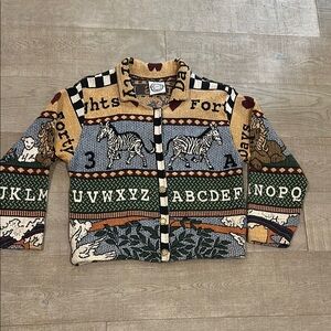Vintage Sugar Street Weavers Jacket Cardigan in Excellent Condition